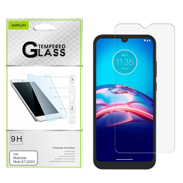 Airium Tempered Glass Screen Protector (2.5D) for Motorola Moto E (2020) / Moto E7 (2020) - Clear