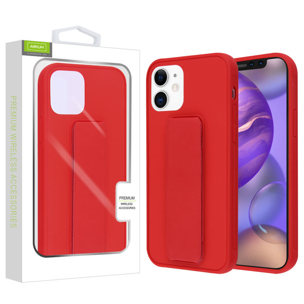 Airium Hybrid Case (with Foldable Stand) for Apple iPhone 12 mini (5.4) - Red