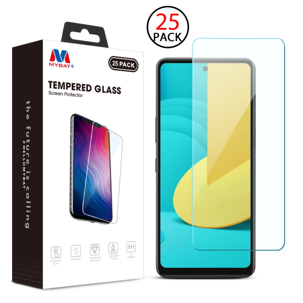 MyBat Tempered Glass Screen Protector (2.5D)(25-pack) for Lg Stylo 7 / FH50 / Stylo 7 5G - Clear