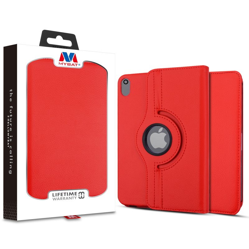 MyBat Premium Rotatable MyJacket for Apple iPad mini 6 (2021) / iPad mini 7 (2024) - Red