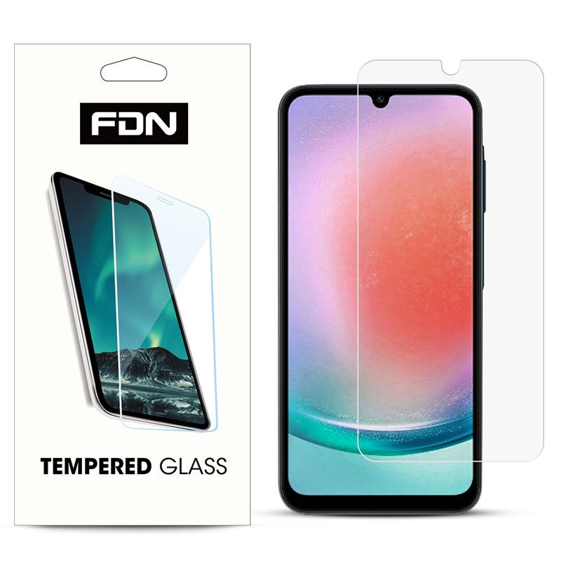 SYB Tempered Glass Screen Protector (2.5D) for Samsung Galaxy A15 5G - Clear