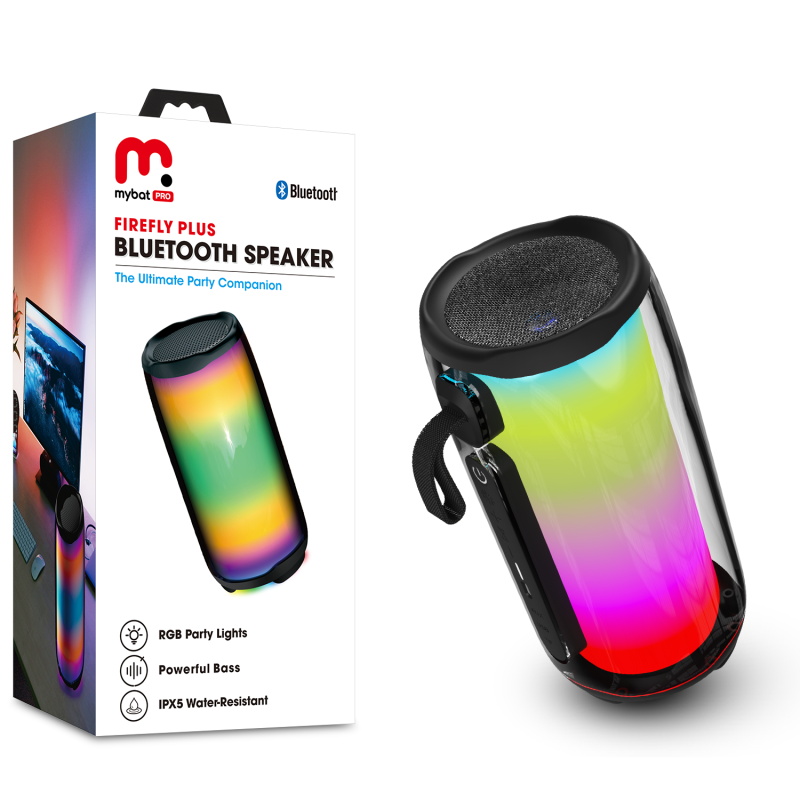 MyBat Pro Firefly Plus Bluetooth Speaker - Black