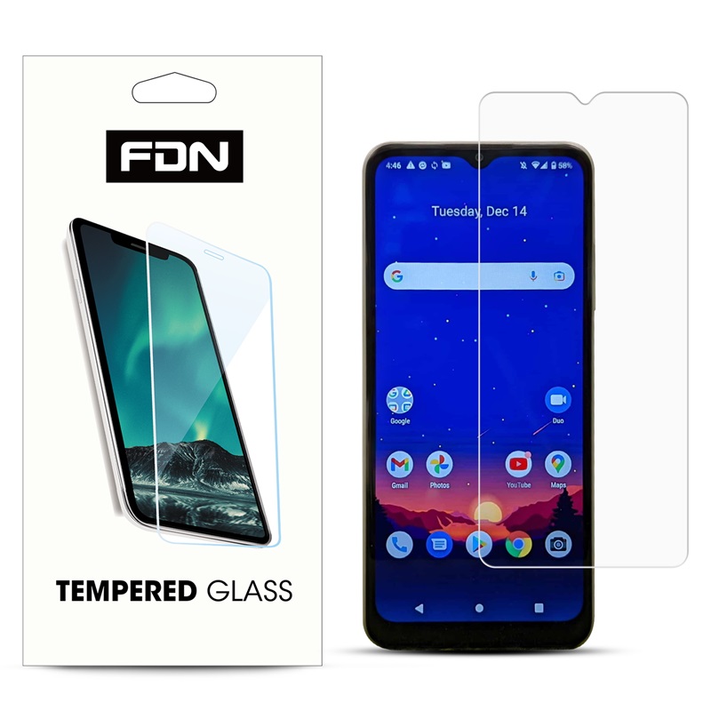 SYB Tempered Glass Screen Protector (2.5D) for Boost Celero 5G SC - Clear