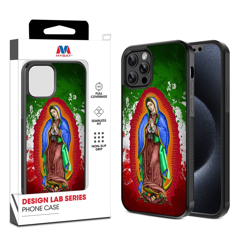 MyBat Design Lab Series Case for Apple iPhone 12 - 12 Pro (6.1) - Guadalupe Virgin Mary