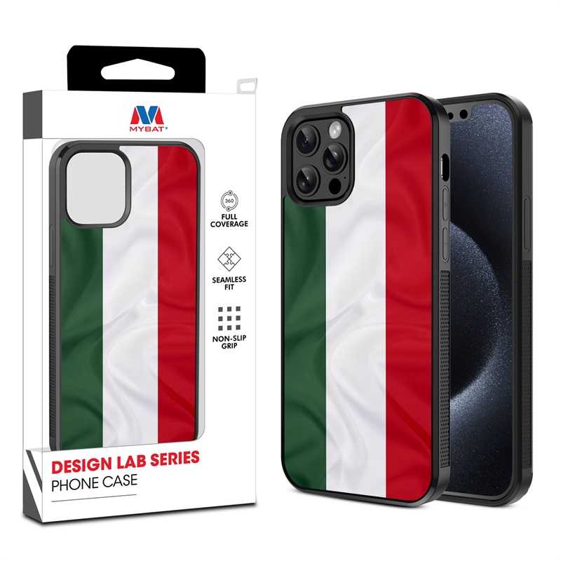 MyBat Design Lab Series Case for Apple iPhone 12 - 12 Pro (6.1) - Hungary Flag