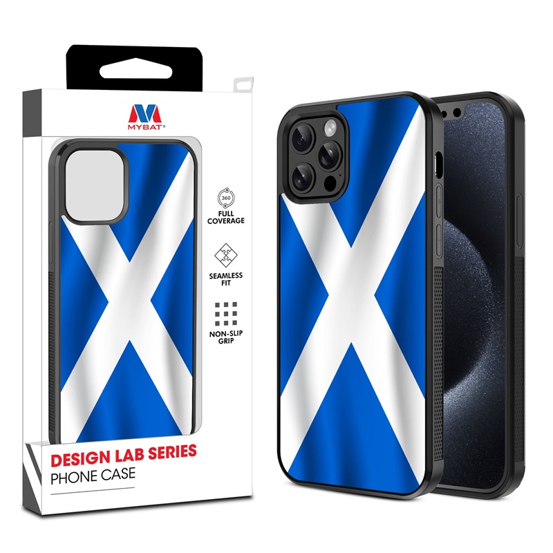 MyBat Design Lab Series Case for Apple iPhone 12 - 12 Pro (6.1) - Scotland Flag