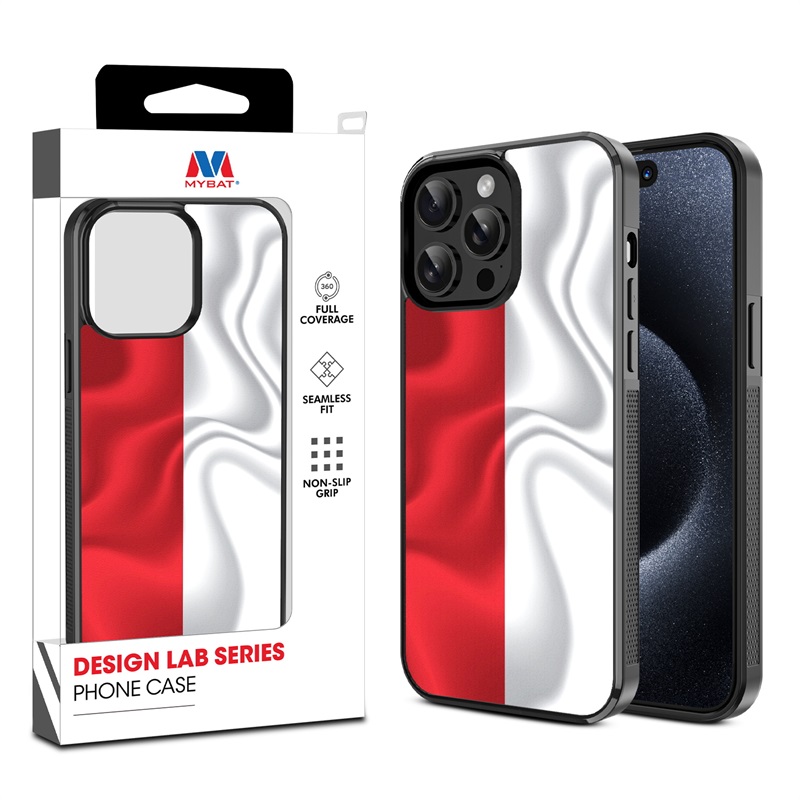 MyBat Design Lab Series Case for Apple iPhone 14 Pro (6.1) - Poland Flag
