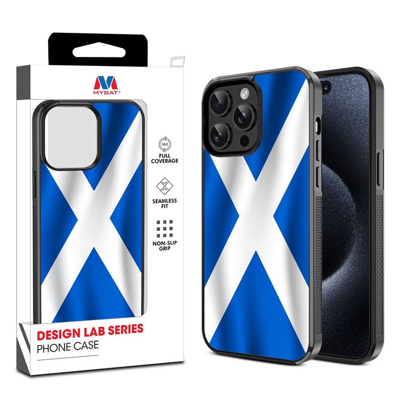 MyBat Design Lab Series Case for Apple iPhone 14 Pro (6.1) - Scotland Flag