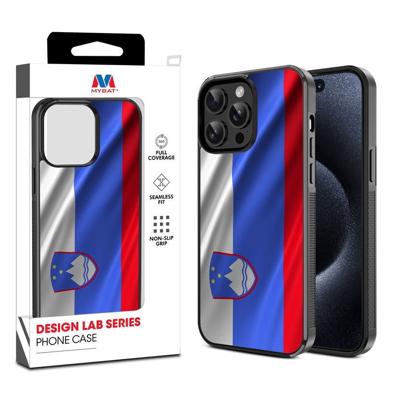 MyBat Design Lab Series Case for Apple iPhone 14 Pro (6.1) - Slovenia Flag