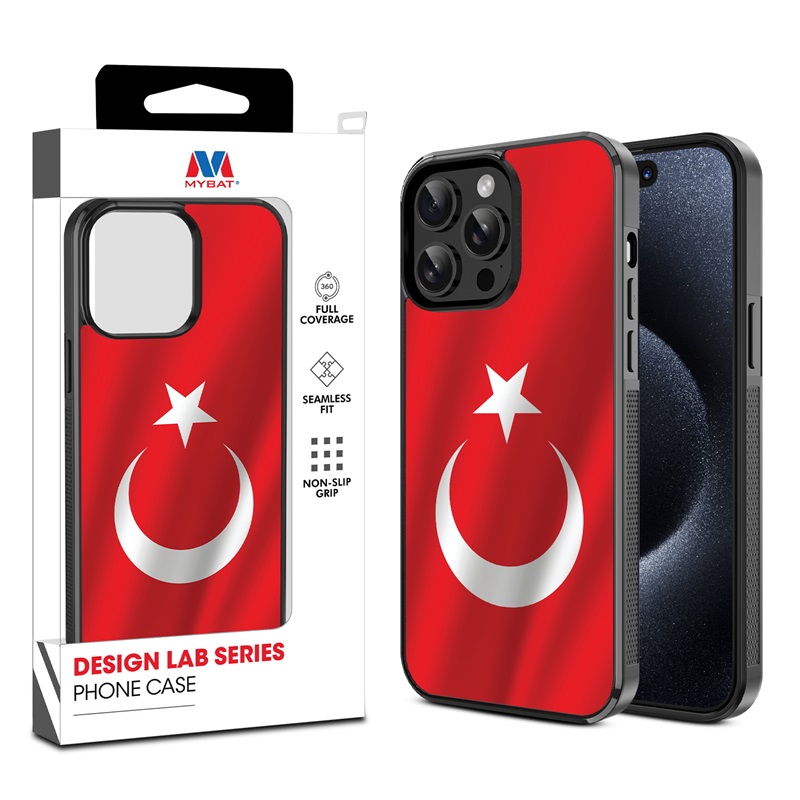 MyBat Design Lab Series Case for Apple iPhone 14 Pro (6.1) - Turkey Flag
