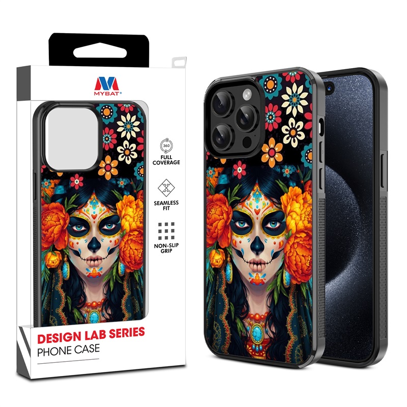 MyBat Design Lab Series Case for Apple iPhone 14 Pro (6.1) - Dia De Los Muertos