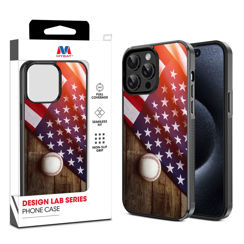 MyBat Design Lab Series Case for Apple iPhone 14 Pro (6.1) - Patriotic Pitch