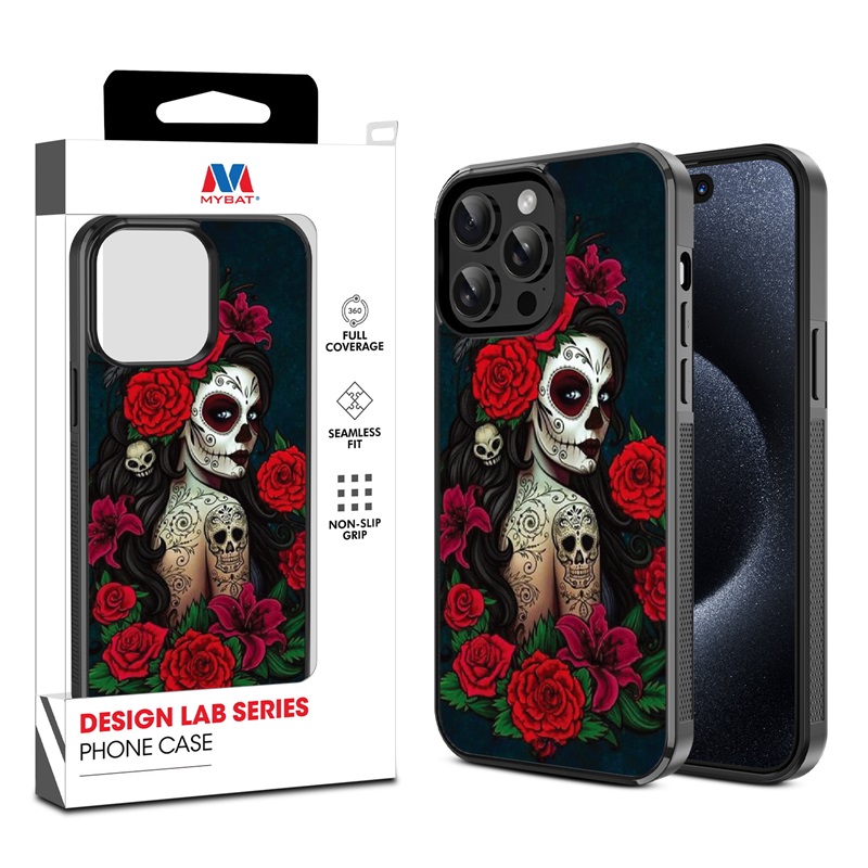 MyBat Design Lab Series Case for Apple iPhone 14 Pro (6.1) - Lady Of The Dead