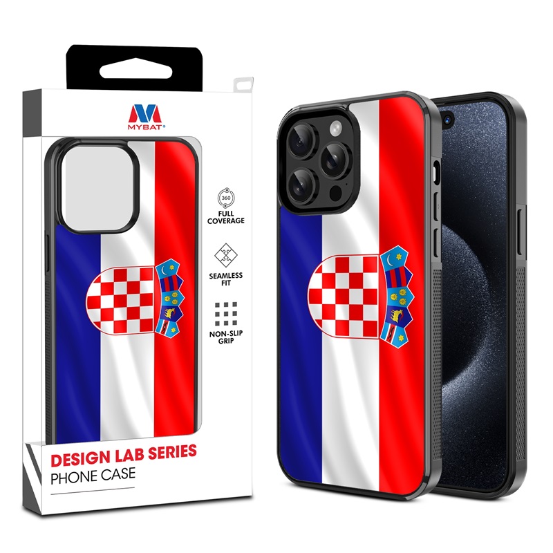 MyBat Design Lab Series Case for Apple iPhone 14 Pro Max (6.7) - Croatia Flag