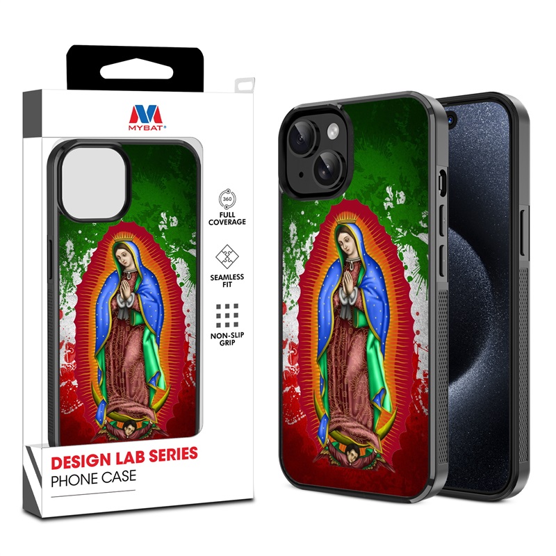 MyBat Design Lab Series Case for Apple iPhone 15 (6.1) - Guadalupe Virgin Mary