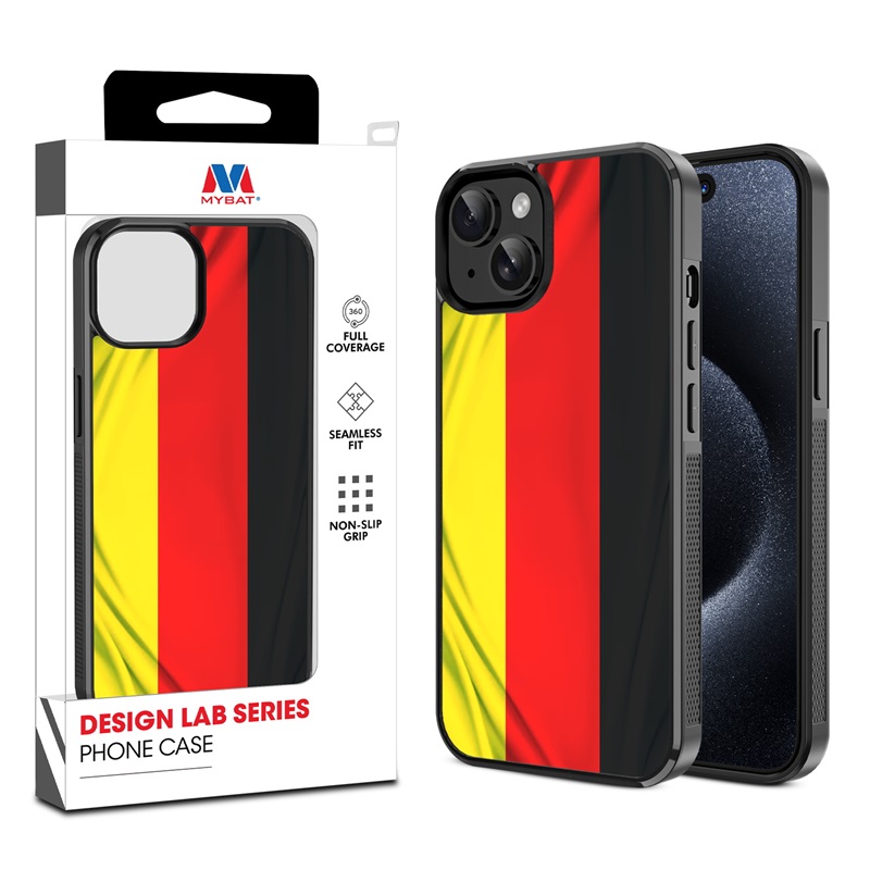 MyBat Design Lab Series Case for Apple iPhone 15 (6.1) - Germany Flag