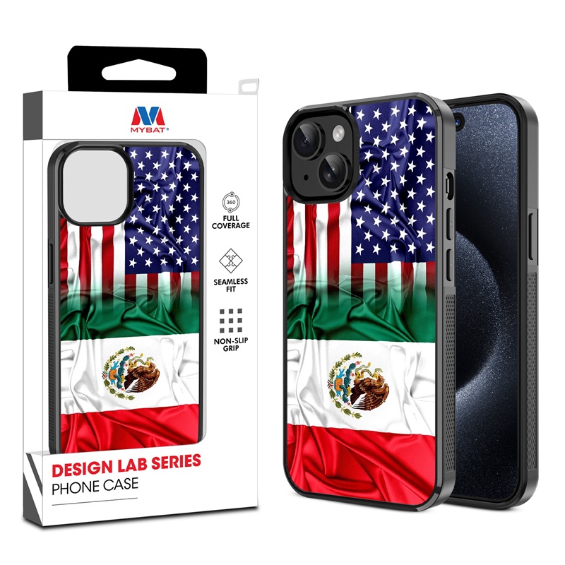 MyBat Design Lab Series Case for Apple iPhone 15 (6.1) - American Flag