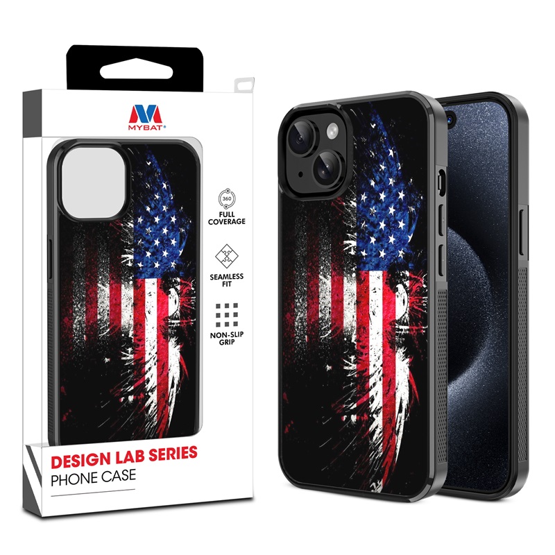 MyBat Design Lab Series Case for Apple iPhone 15 (6.1) - American Eagle