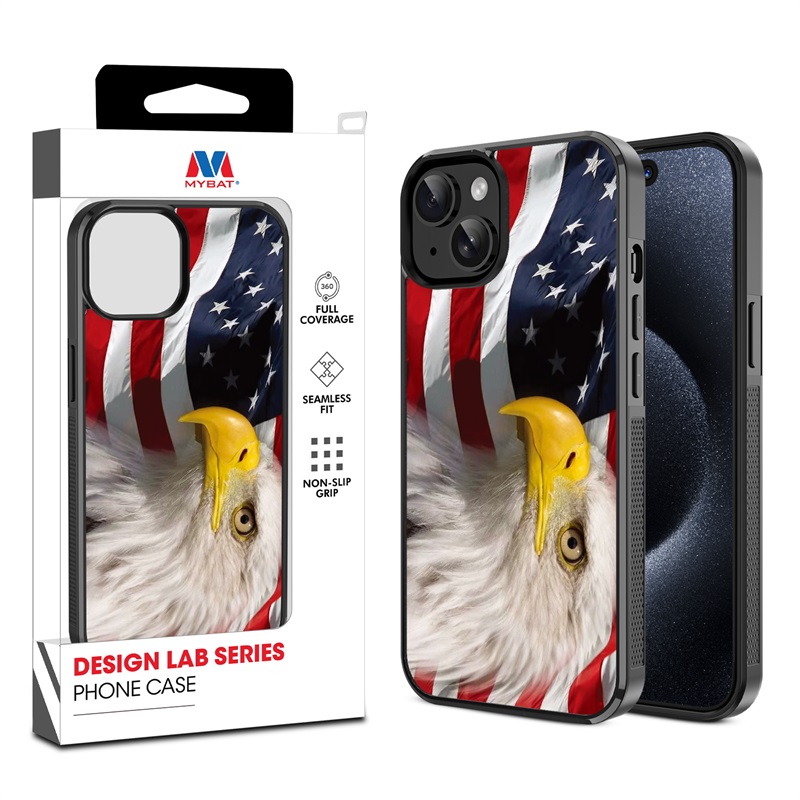 MyBat Design Lab Series Case for Apple iPhone 15 (6.1) - Soaring with Liberty