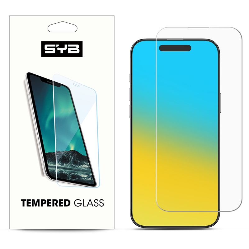 SYB Tempered Glass Screen Protector (2.5D) for Apple iPhone 16 Pro - Clear