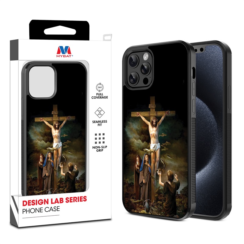 MyBat Design Lab Series Case for Apple iPhone 12 (6.1) - 12 Pro (6.1) - Jesus on the Cross