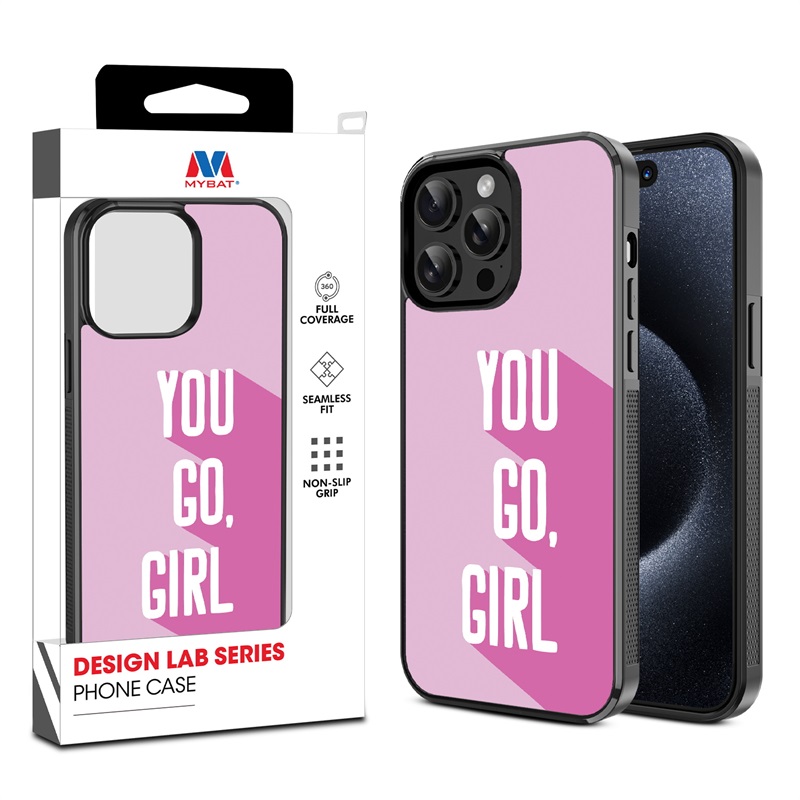 MyBat Design Lab Series Case for Apple iPhone 14 Pro (6.1) - You Go, Girl