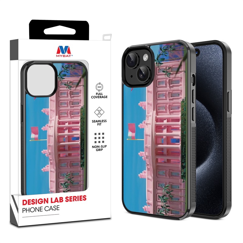 MyBat Design Lab Series Case for Apple iPhone 15 (6.1) - Barbie White House