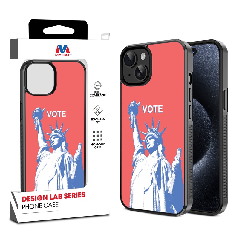 MyBat Design Lab Series Case for Apple iPhone 15 (6.1) - Your Vote Matters