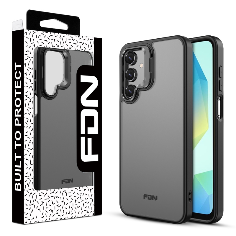 FDN InFrame Case with Kickstand for Samsung Galaxy A16 5G - Black
