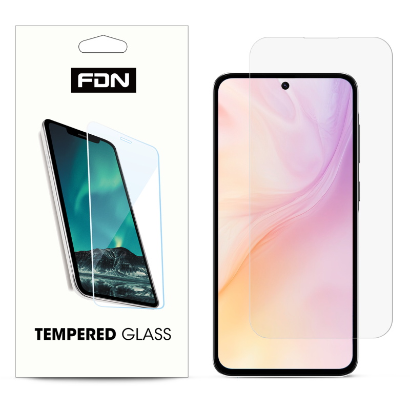 FDN Tempered Glass Screen Protector (2.5D) for Samsung Galaxy A36 5G - Clear