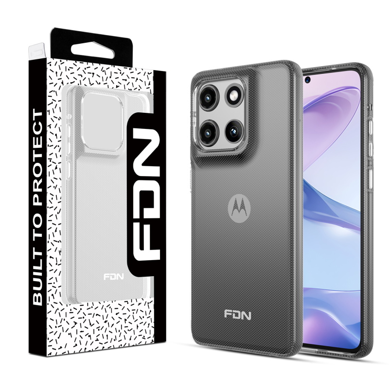 FDN Candy Skin Cover for Motorola Moto G Stylus 5G (2025) - Glossy Transparent Clear
