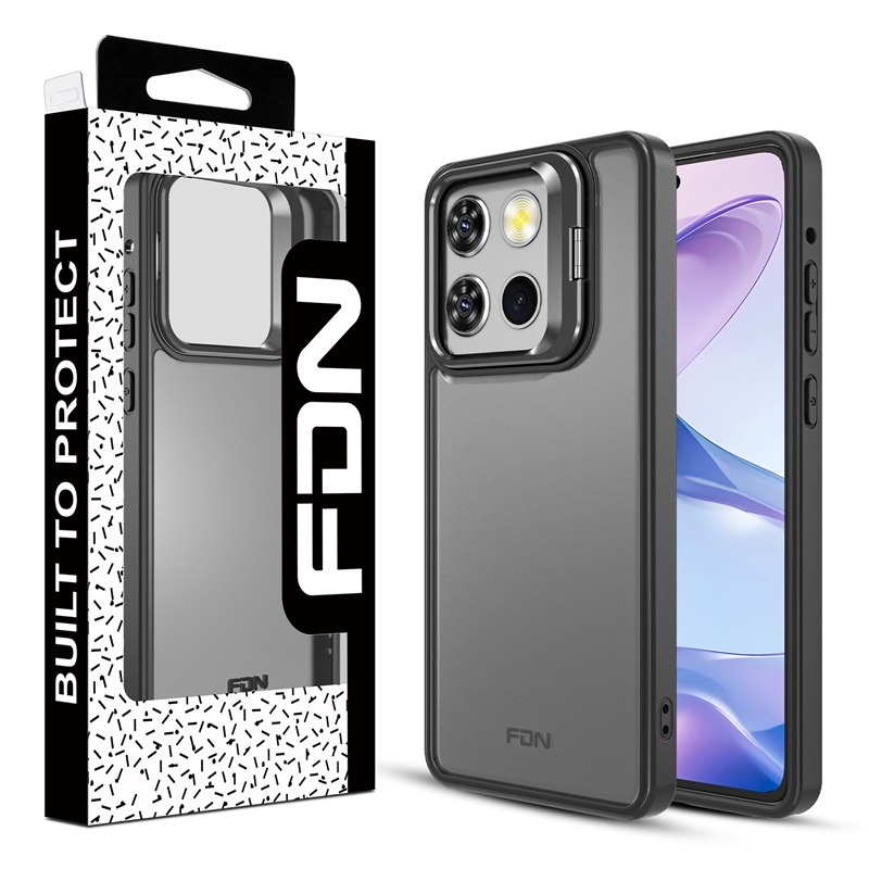 FDN InFrame Case with Kickstand for Motorola Moto G Stylus 5G (2025) - Black