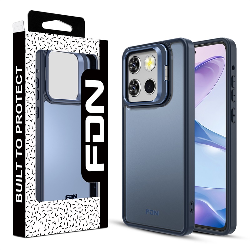 FDN InFrame Case with Kickstand for Motorola Moto G Stylus 5G (2025) - Cobalt