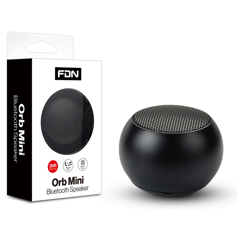 FDN Orb Mini Bluetooth Speaker – Black