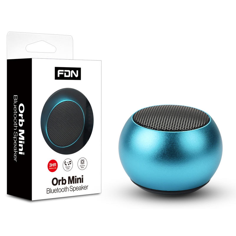 FDN Orb Mini Bluetooth Speaker – Blue