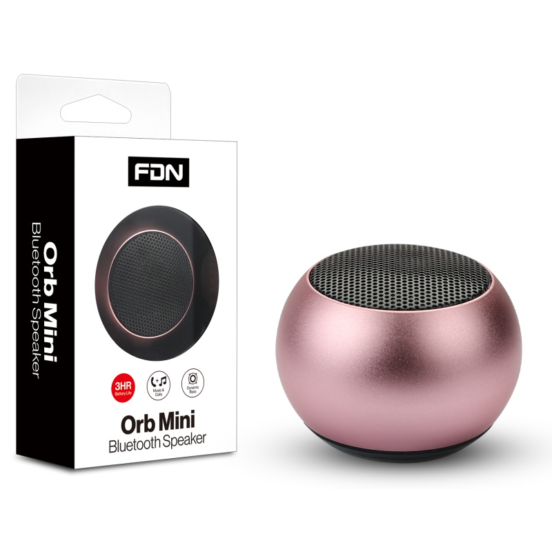 FDN Orb Mini Bluetooth Speaker – Pink