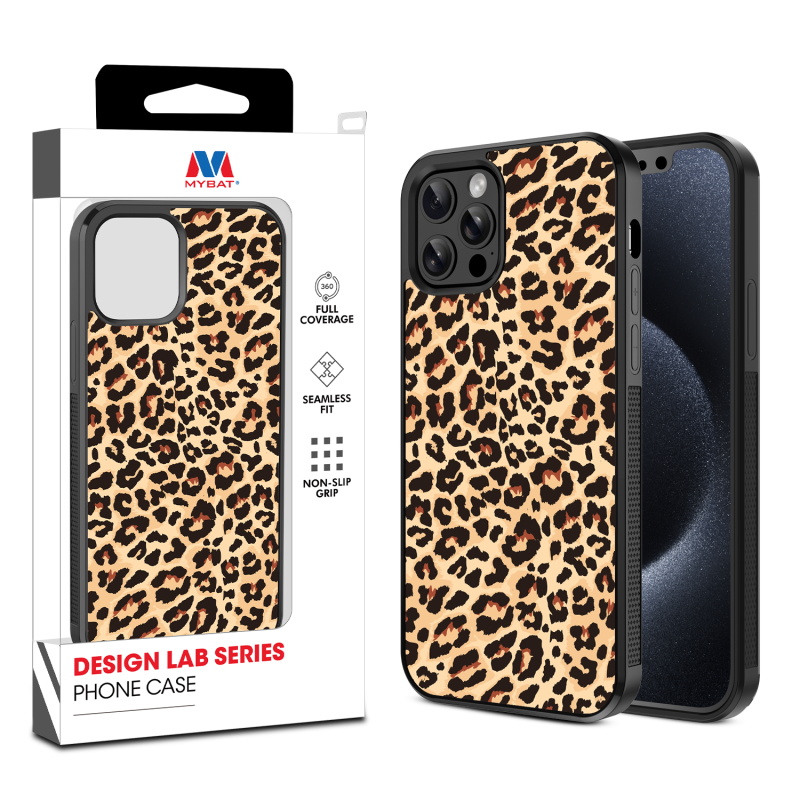 MyBat Design Lab Series Case for Apple iPhone 12 - 12 Pro (6.1) - Leopard Print