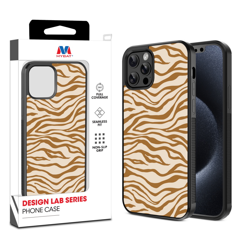 MyBat Design Lab Series Case for Apple iPhone 12 - 12 Pro (6.1) - Tiger Stripes