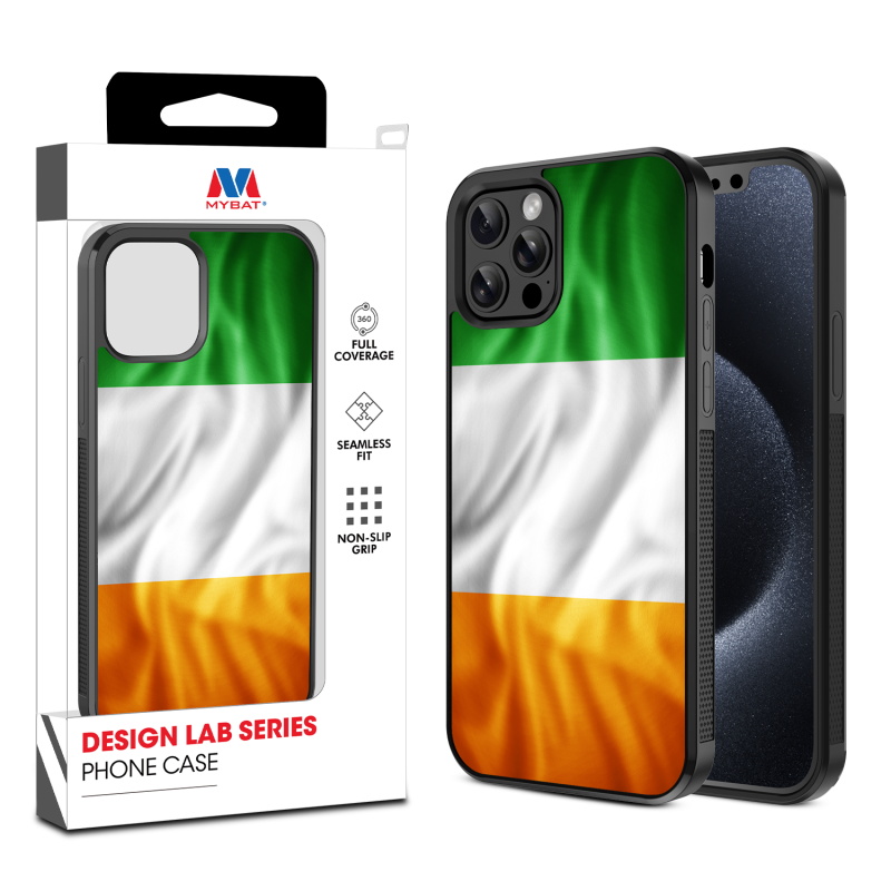 MyBat Design Lab Series Case for Apple iPhone 12 - 12 Pro (6.1) - Irish Flag