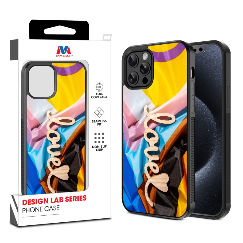 MyBat Design Lab Series Case for Apple iPhone 12 - 12 Pro (6.1) - Love is Love