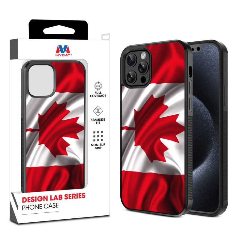 MyBat Design Lab Series Case for Apple iPhone 12 - 12 Pro (6.1) - Canadian Flag