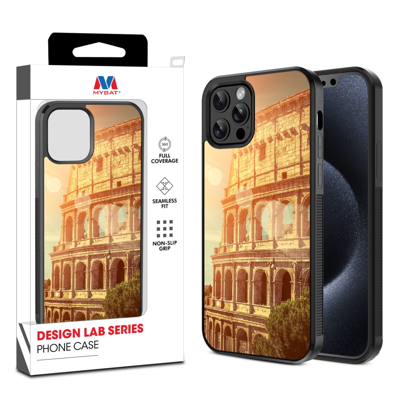 MyBat Design Lab Series Case for Apple iPhone 12 - 12 Pro (6.1) - Roman Colosseum