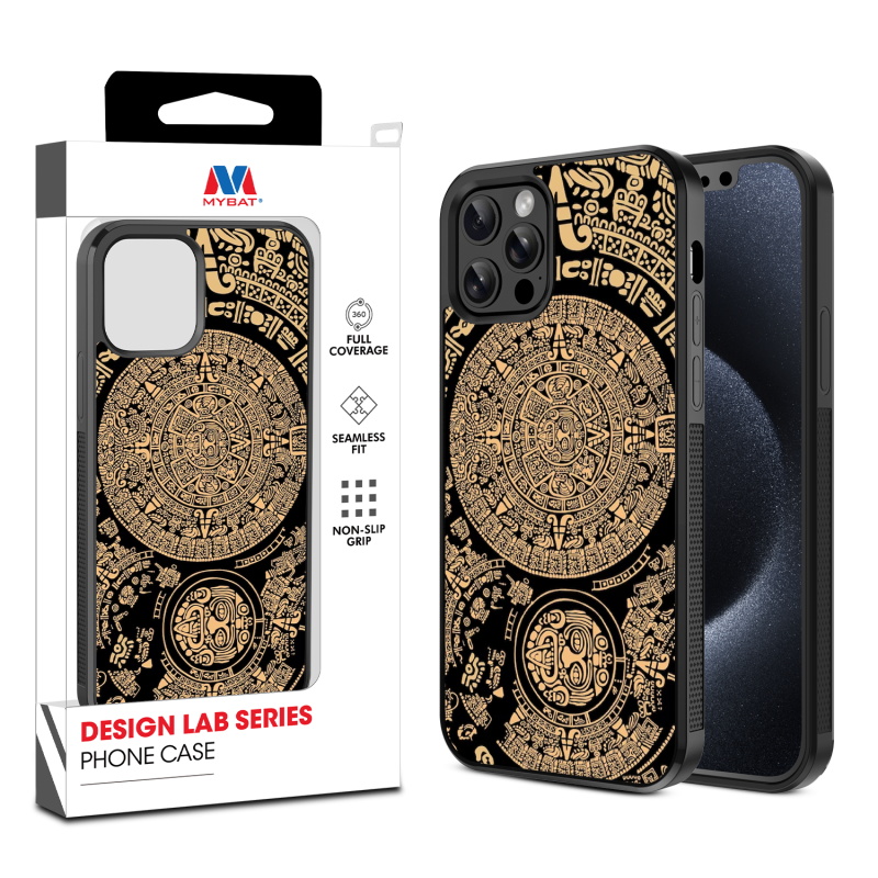 MyBat Design Lab Series Case for Apple iPhone 12 - 12 Pro (6.1) - Mayan Calendar