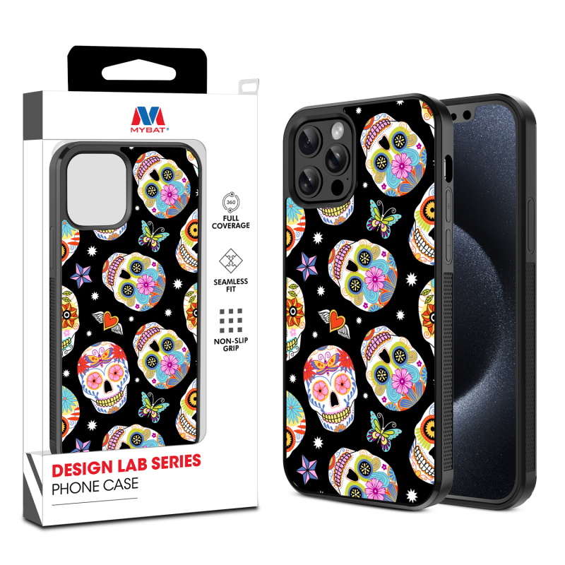 MyBat Design Lab Series Case for Apple iPhone 12 - 12 Pro (6.1) - Day of the Dead