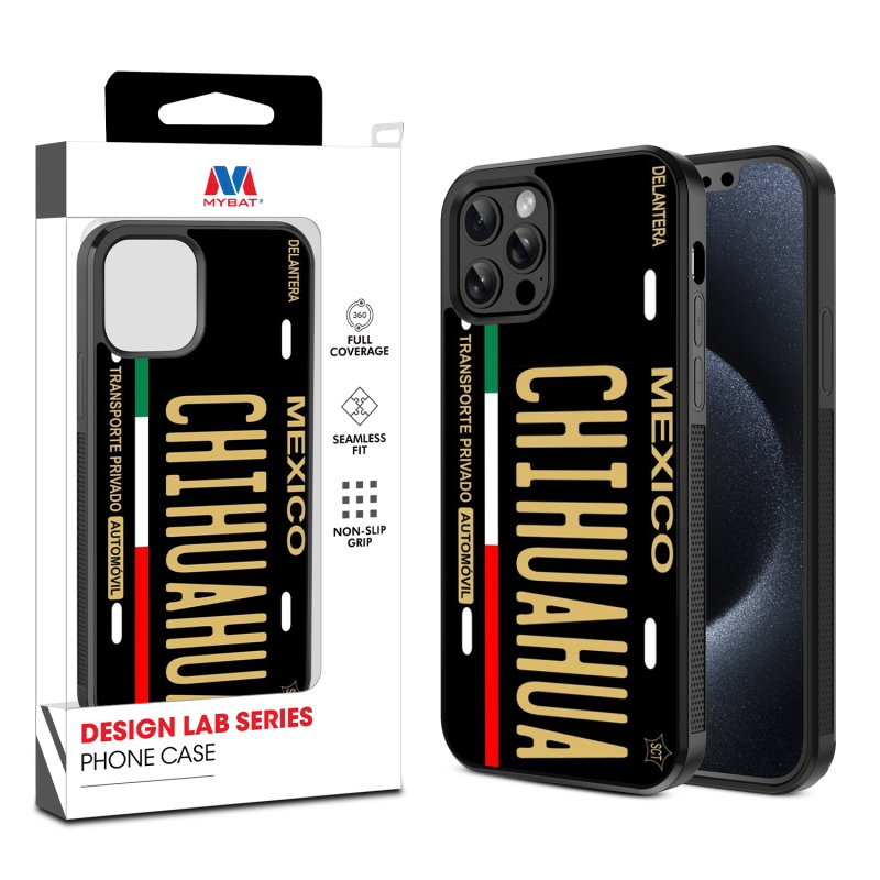 MyBat Design Lab Series Case for Apple iPhone 12 - 12 Pro (6.1) - Chihuahua Black