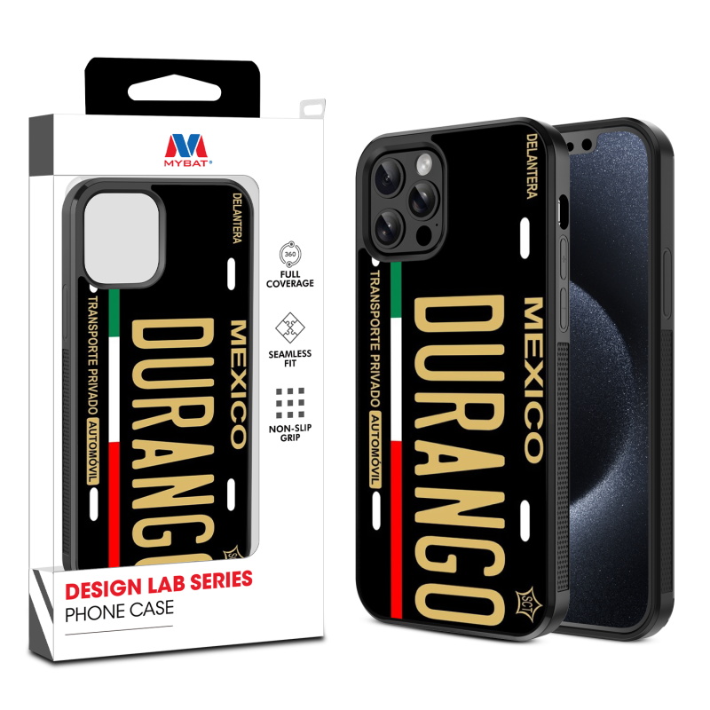 MyBat Design Lab Series Case for Apple iPhone 12 - 12 Pro (6.1) - Durango Black