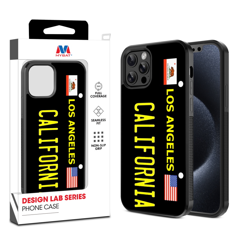 MyBat Design Lab Series Case for Apple iPhone 12 - 12 Pro (6.1) - Los Angeles Black