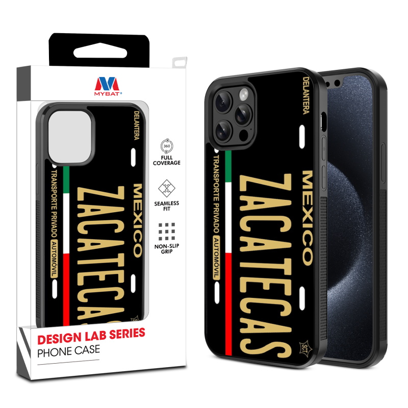 MyBat Design Lab Series Case for Apple iPhone 12 - 12 Pro (6.1) - Zacatecas Black