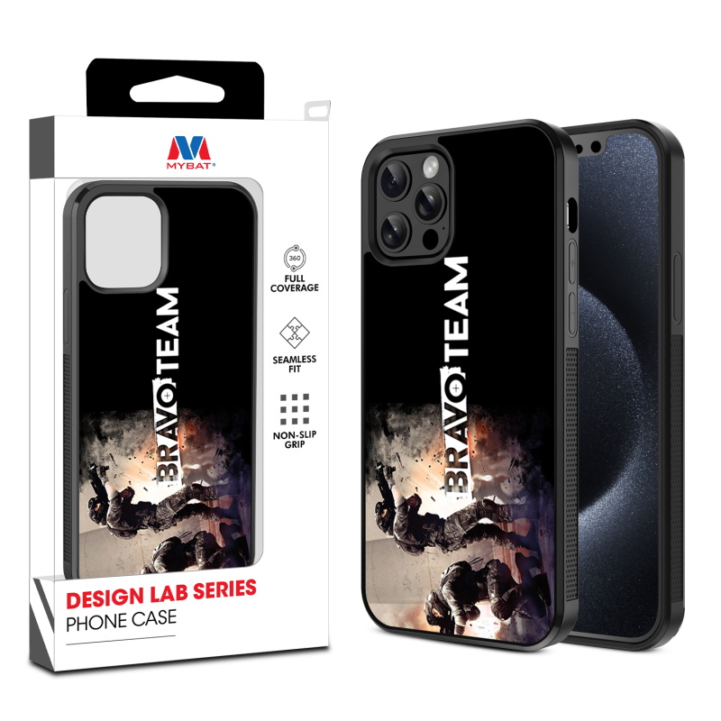 MyBat Design Lab Series Case for Apple iPhone 12 - 12 Pro (6.1) - Bravo Team
