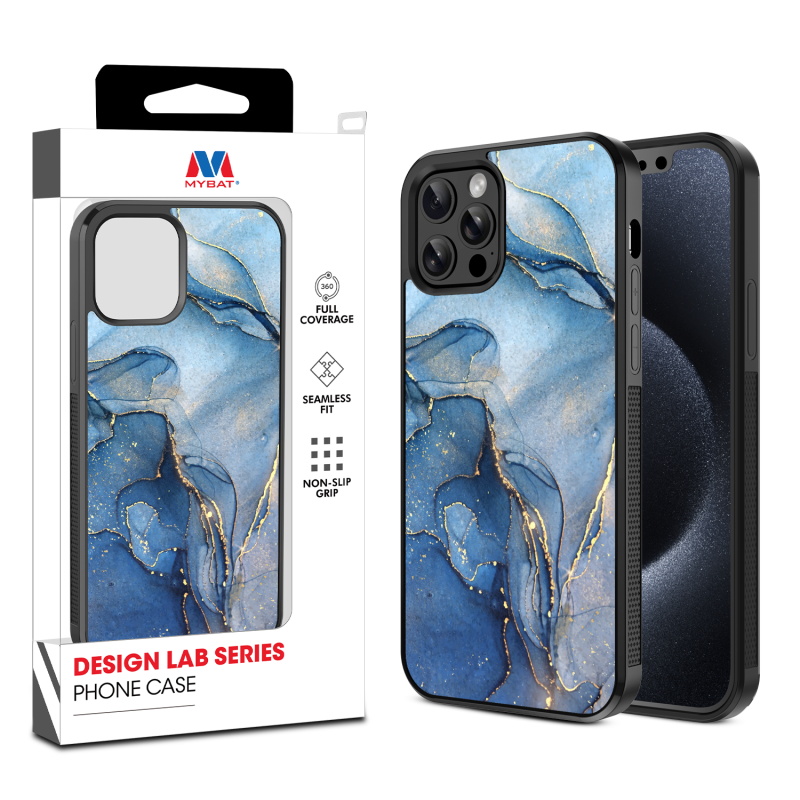 MyBat Design Lab Series Case for Apple iPhone 12 - 12 Pro (6.1) - Blue Marble